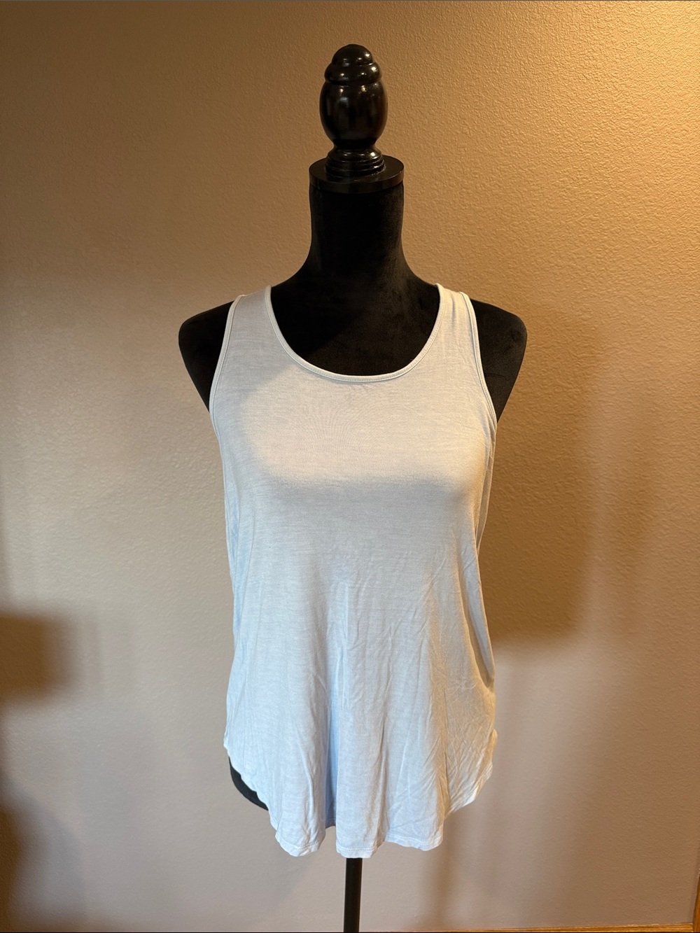 American Eagle Outfitters Light Blue Scoop Neck Tank